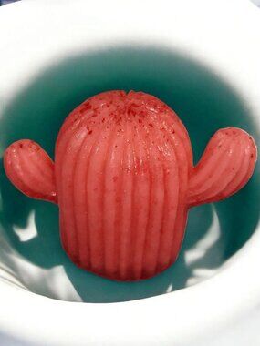 Vanilla apple soap handmade Red Cactus 2x2in 4oz